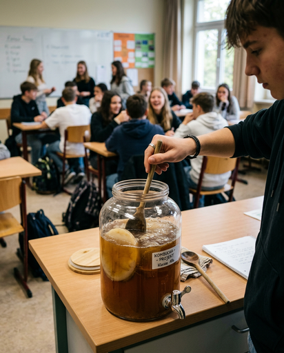 Healthy Kombucha school made