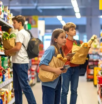 Workshop - Einkaufen bei Auchan